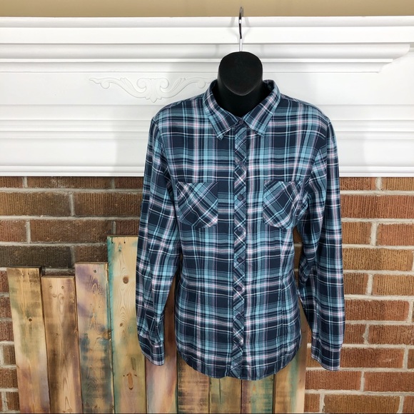 L.L. Bean Tops - L.L. Bean Plaid Button Up Shirt